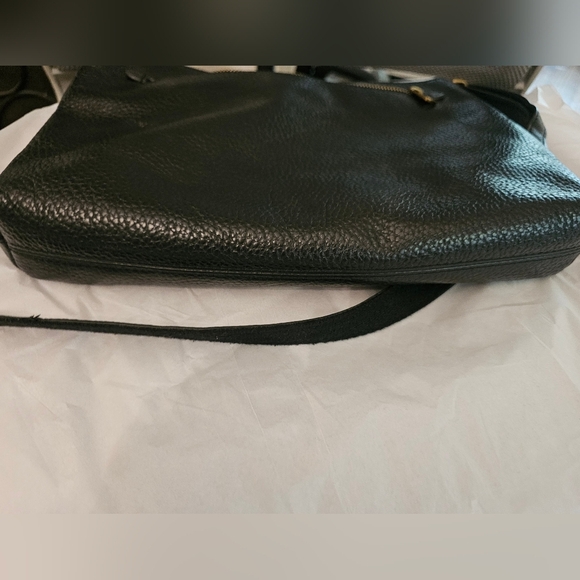 Fossil Kinley Leather Black Crossbody Black - Like New Condition - Picture 7 of 7